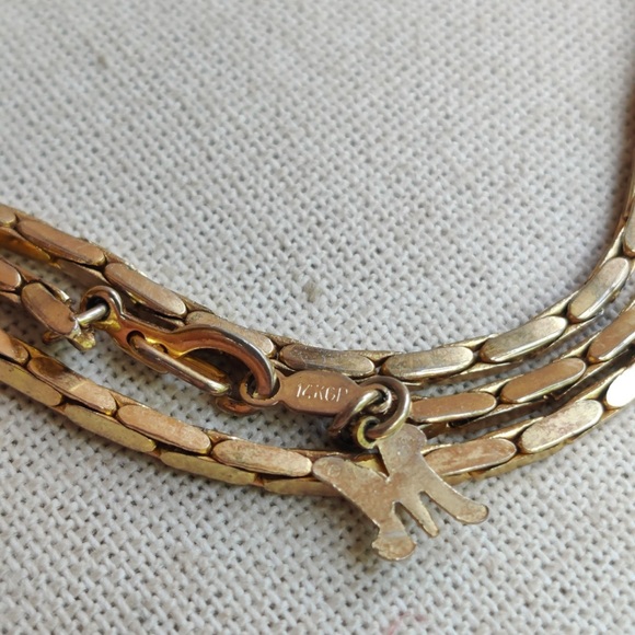 Vintage 14 KGP Monet necklace - Picture 7 of 9